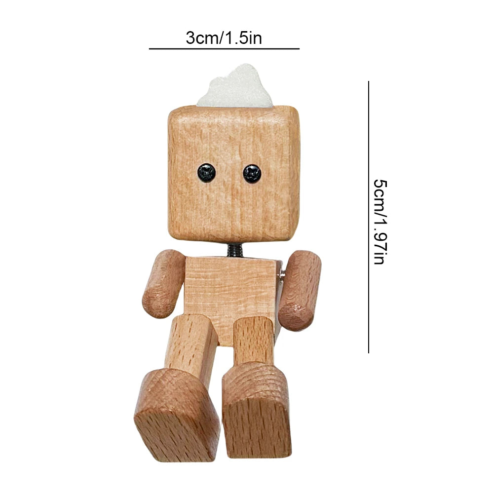 Juego de figuras de madera MoodMate™ con movimiento