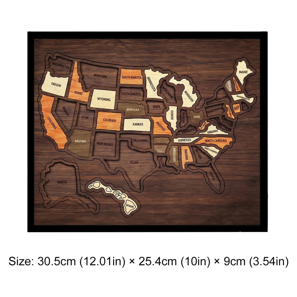 MapQuest™ USA Puzzle 🗺️✨ — Build Your Travel Memories