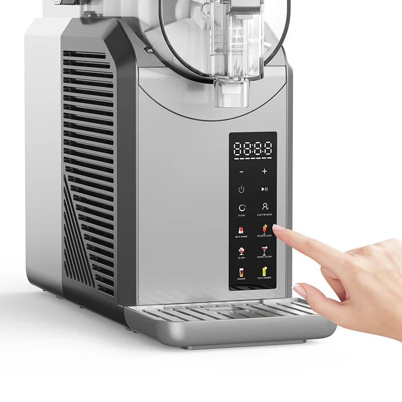 Ice Crusher Slushie Machine Frozen Drink Milk Shake Ice 40 Minutes Household Commercial Slushie Machine for Home 200w BMAD Commercial Appliance Pro Store