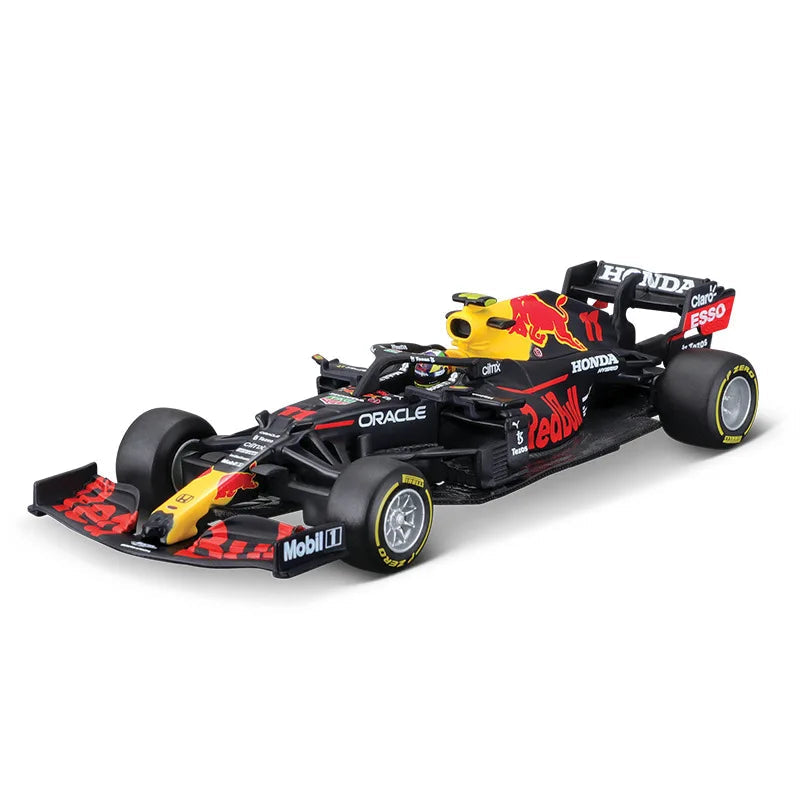 Red Bull Racing F1 RB18 1:8 2558pcs MOONCAT Figure Toy Store