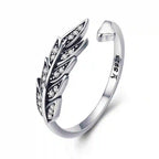 Adjustable Rings Real 925 Sterling Silver Stackable Engagement Zircon Open Size Rings For Women Jewelry big nose Official Store