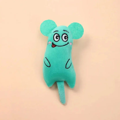 Cat Pet Plush Embroidered Mint Toys Stone's Store