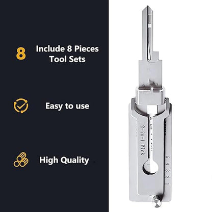 Unlock Easy: Stainless Steel Key Decoder