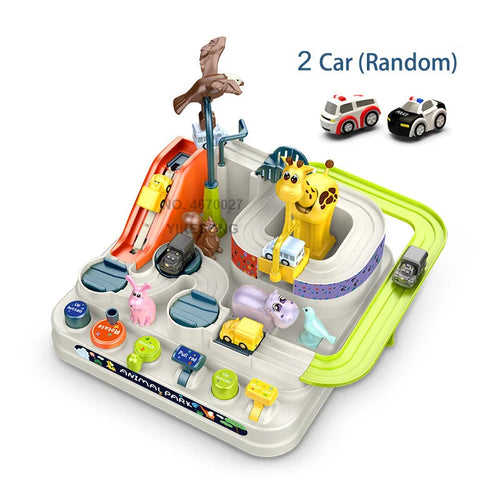Racing Rail Car Model Space Aerospace Animals Educational Toys AliExpress