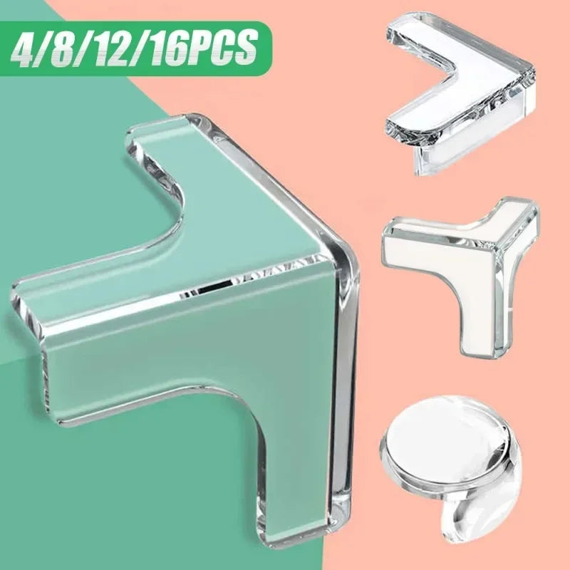 Baby Safety Silicone Table Corner Protector Transparent Edge Guards Stone's Store