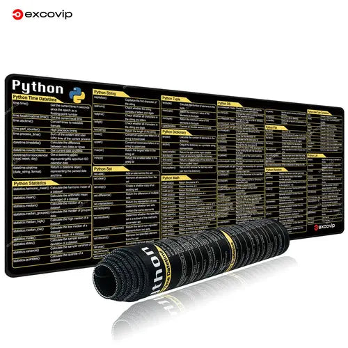 EXCO Python Programing Mouse Pad Large Shortcuts Cheat Sheet Keyboard AliExpress