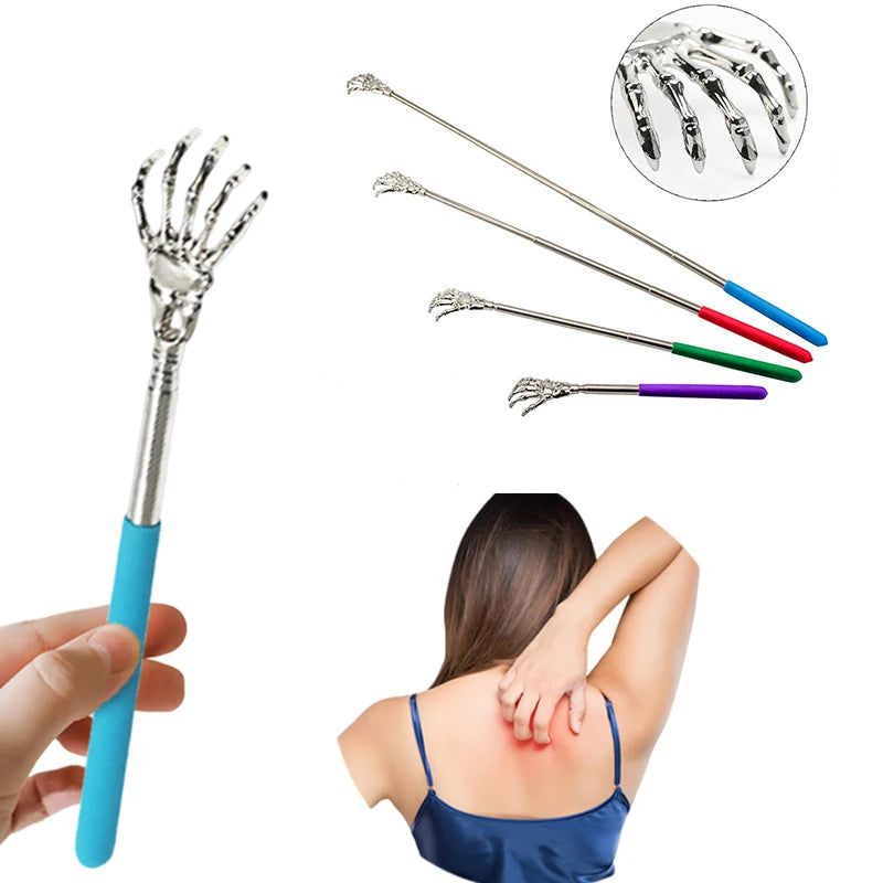 Retractable Stainless Steel Claw Massager For Back Massage Promotion Tools Blood Circulation Relax Health Back Scratcher Tool Stone's Store