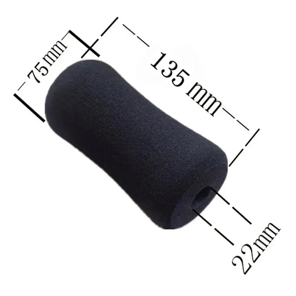 2PCS New Foot Foam Pads Black Foam Rollers Replacement For Leg