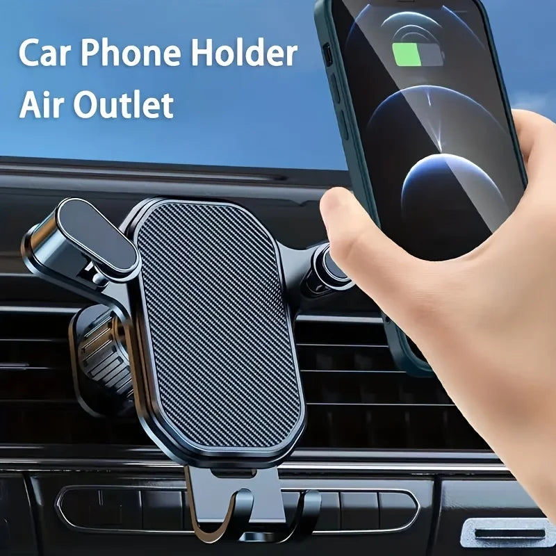 Car Phone Holder Car Air Vent Clip Mount Mobile Cell Stand Smartphone GPS Support For 4.7-6.7 Inch Mobile Devices Good But Not Expensive Store