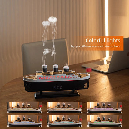Titanic Ship Air Humidifier: Elegant Décor Meets Fresh Air Himist Diffusers Official Store
