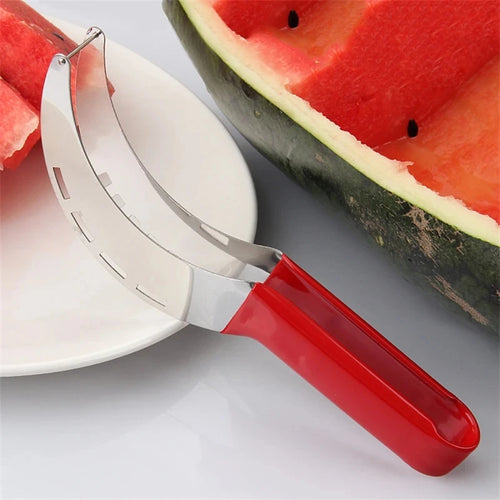 Stainless Steel Windmill Watermelon Cutter Artifact Salad Fruit Slicer