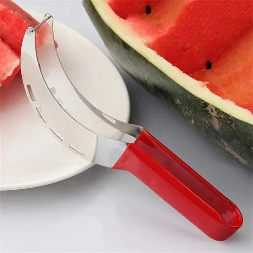 Stainless Steel Windmill Watermelon Cutter Artifact Salad Fruit Slicer