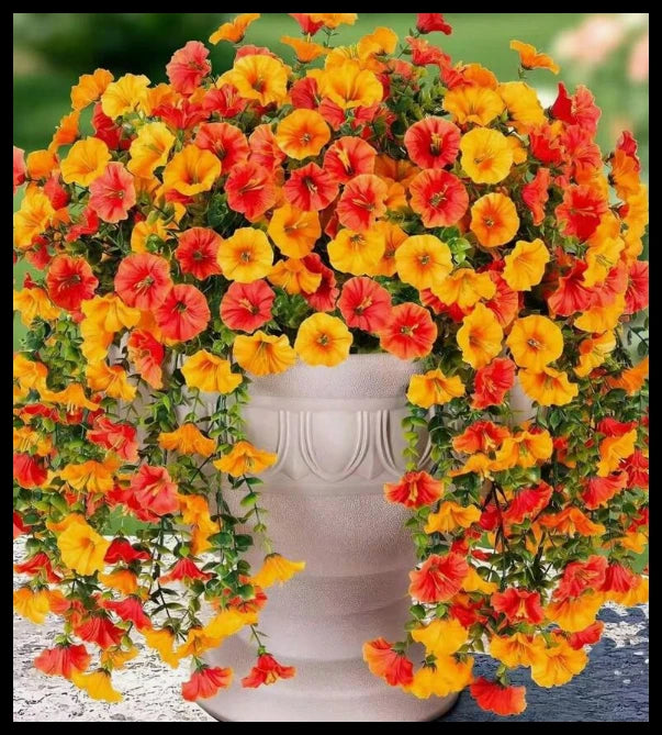 2pcs Artificial Hanging Flowers