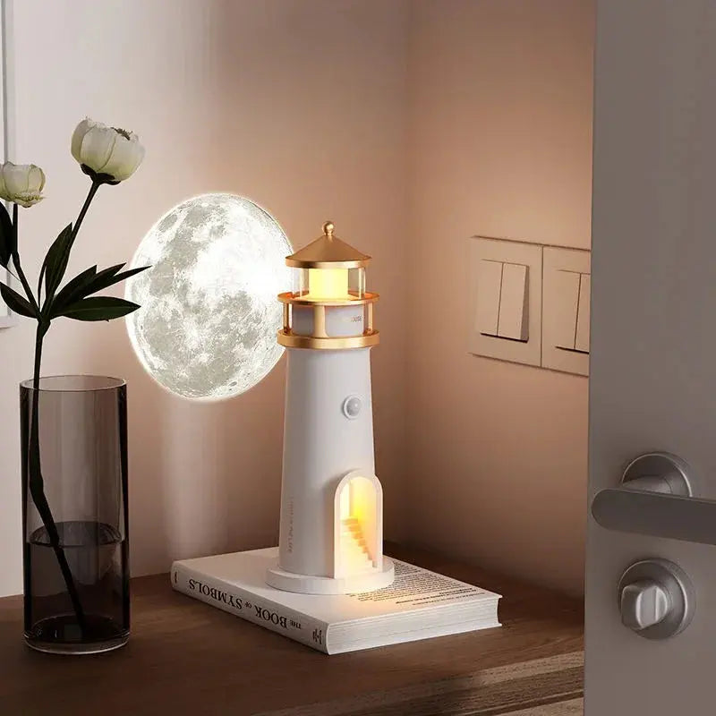 Dream Lighthouse Moonlight Moon Projection Lighthouse Creative
