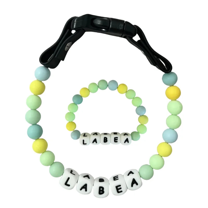 PawBond™ – Collar personalizado para mascotas y pulsera a juego 🐾💖