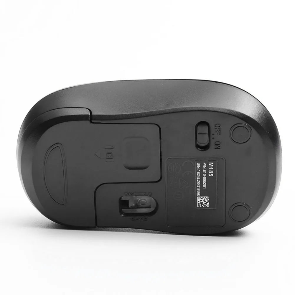 Logitech M185 Wireless Mouse 2.4Ghz USB 1000DPI Mice USB Receiver Mute Optical Navigation Mice For Mac Os Chrome Window 10/8/7 an illusion