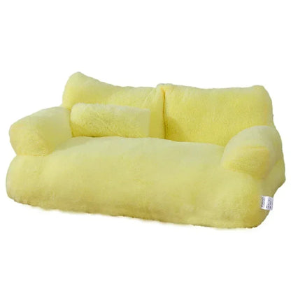Luxury Cat Bed Sofa Cat Nest Pet Bed for Small to Medium Dogs Cats Comfortable Plush Puppy Bed