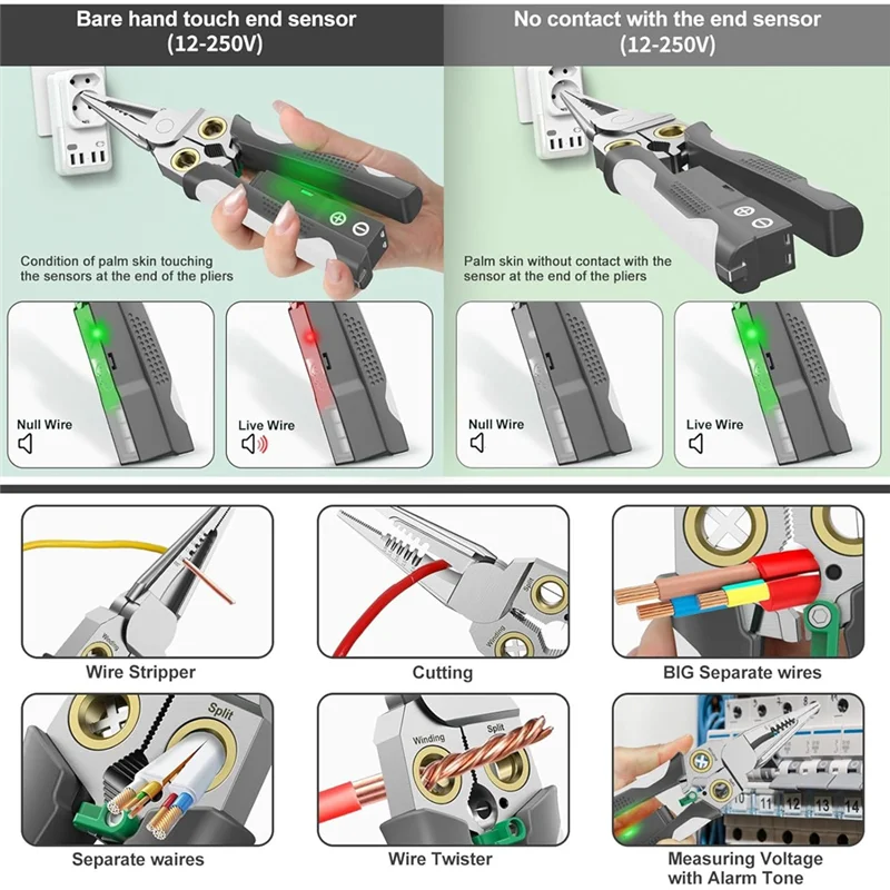PowerPro 8 en 1 Wire Master – ¡Pela, corta, prueba y más!