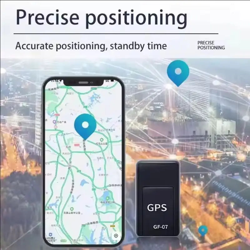 Rastreador GPS inteligente mini _ Localizador de coche magnético antirrobo