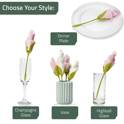 TulipNest™ Napkin Holder 🌷 — Elegant Tabletop Charm