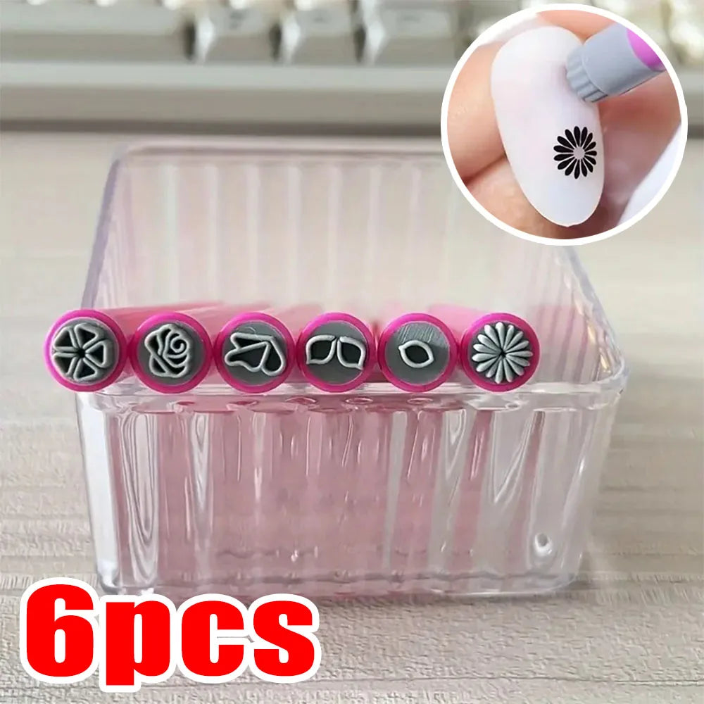 StampGlam™ Nail Art Pen Set 💅✨