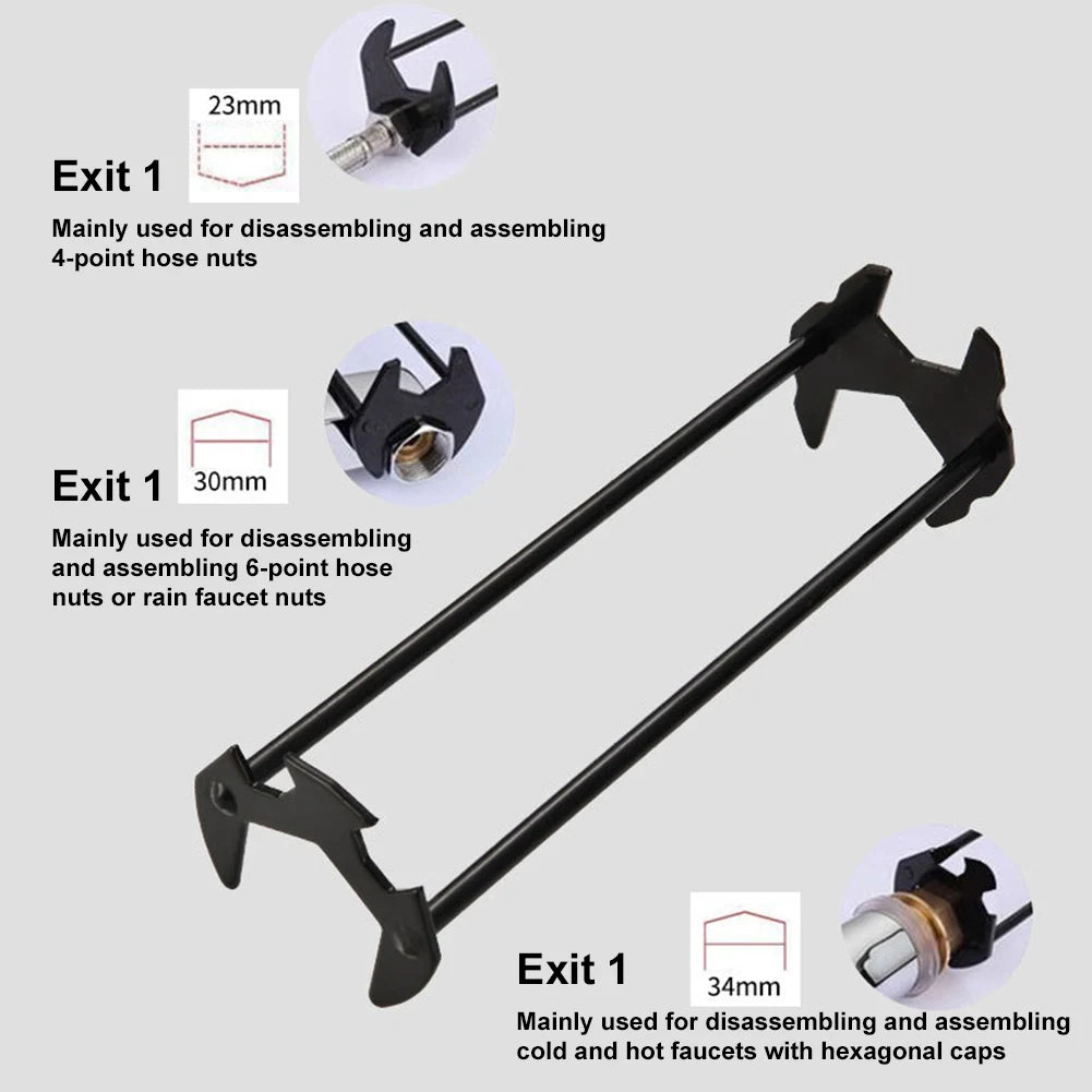 SinkMaster™ Multi-Tool Wrench 🔧🚰 Fix Faster, No Hassle