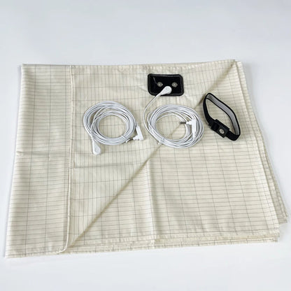 Earthing Bed Sheet with Conductive Silver Fiber Grounded Antistatic AliExpress