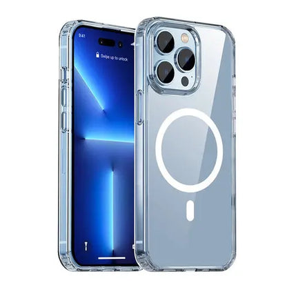 Clear For Magsafe Magnetic Wireless Charging Case For iPhone 15 14 13 AliExpress