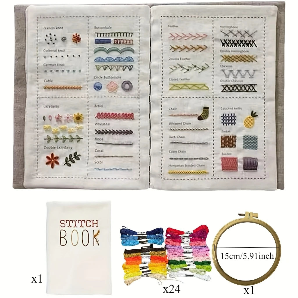 DIY Embroidery Bible – Perfect for Beginners & Pros!