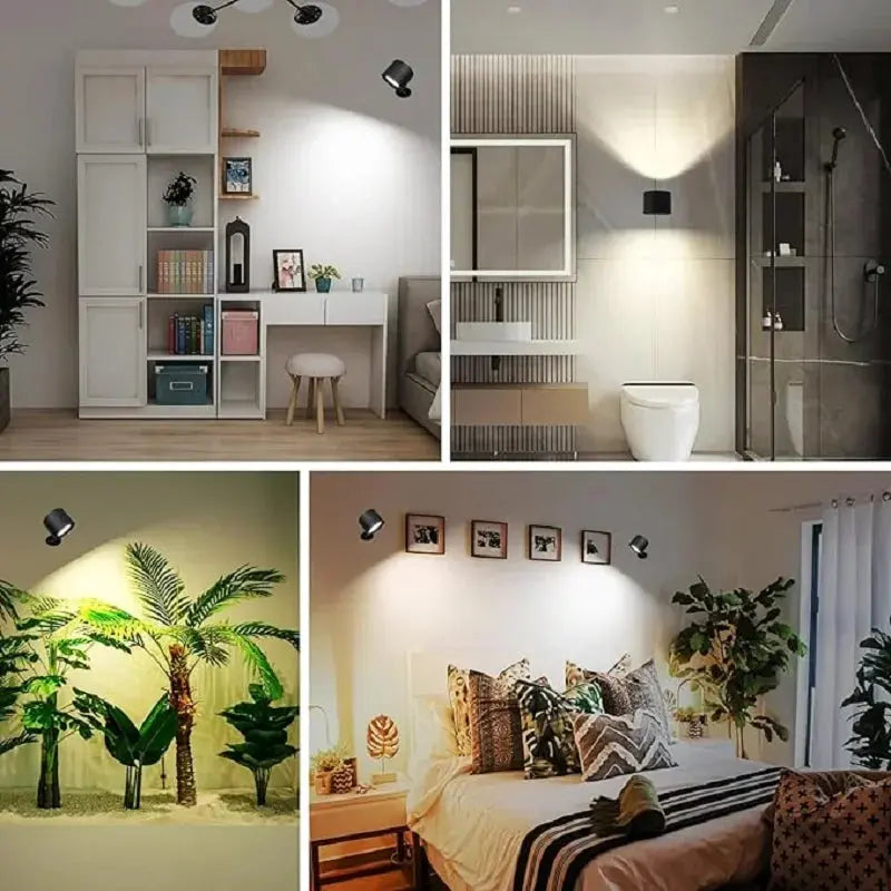 LED Wall Sconces Light Touch Control Double Head Wall Lamp 360 AliExpress