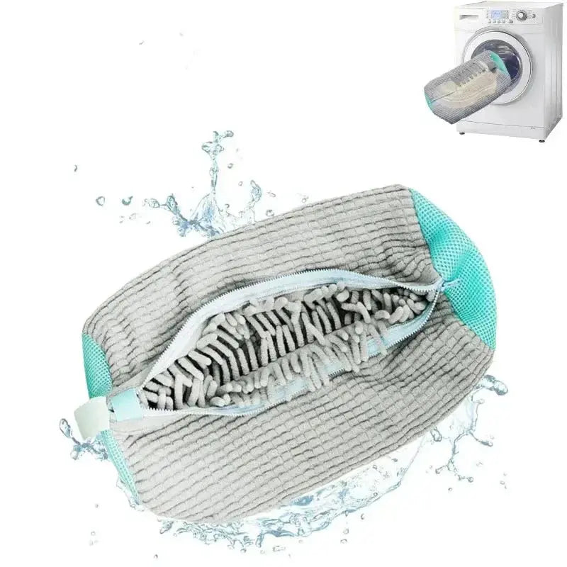 1/2PCS Washing Shoes Bag  Protector Fluffy fibers Polyester Washing Shoes Machine Friendly Laundry Bag Drying Bags Shop1102811280 Store