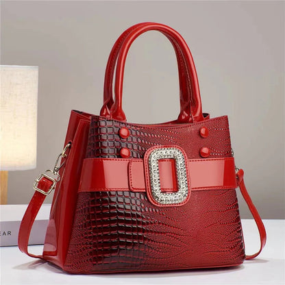 Bright Leather Women's Handbag Shop1102959999 Store