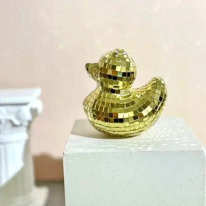 Disco Duck Bedroom Decoration Handmade Mirror Disco Ball Duck Shape AliExpress