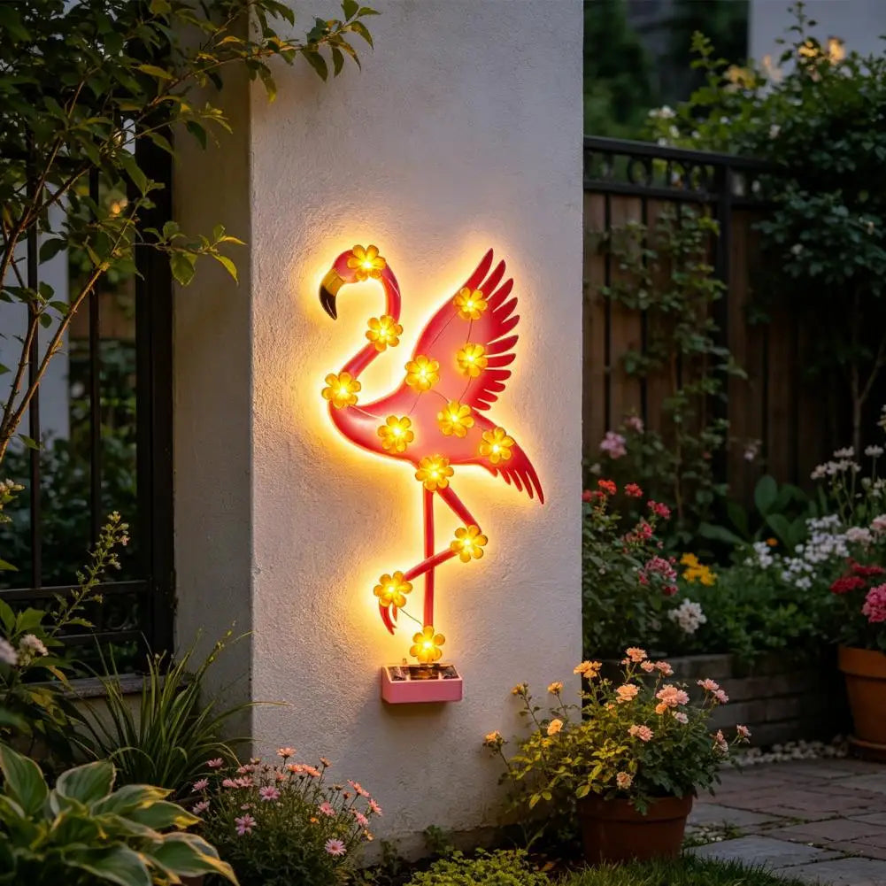 ButterflyGlow™ Wall Décor 🦋✨ — Solar-Powered Garden Beauty
