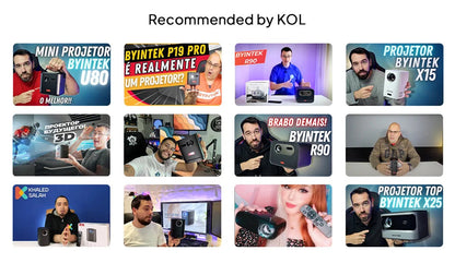 BYINTEK LOVE U4 Smart Mini Home Theater Projector 4K 1080P Video Android WIFI for Smartphone Cinema South Bay Evans General Store