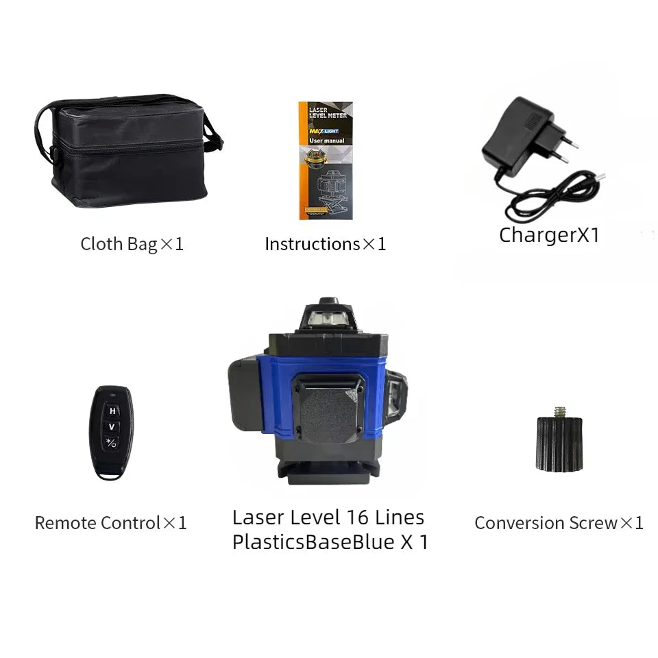 tripod/nivel a laser 16 Lines Laser profesional Level green line Self-leveling 360 autonivelant Shop1103845890 Store