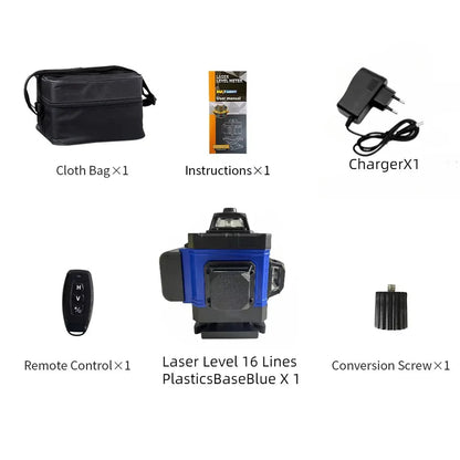 tripod/nivel a laser 16 Lines Laser profesional Level green line Self-leveling 360 autonivelant Shop1103845890 Store