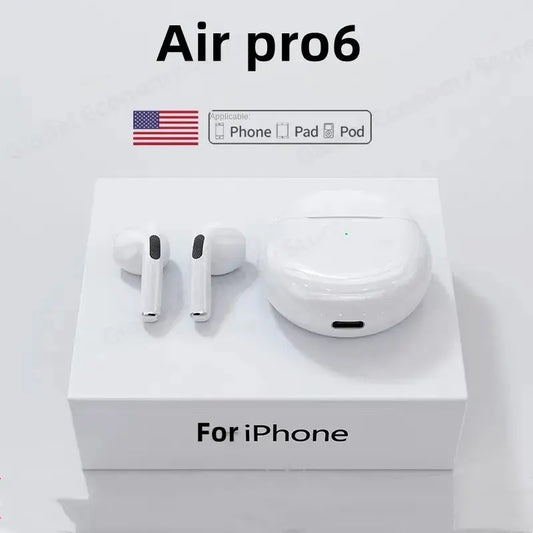 NEW Original Air Pro 6 TWS Wireless Headphones Fone Bluetooth AliExpress