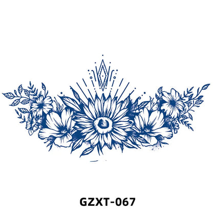 New Wholesale Juice Chest Stickers Tattoo Herbal Semi-permanent Back Tatoo Wings Tattoo Stickpaper WAM-girl Store Store