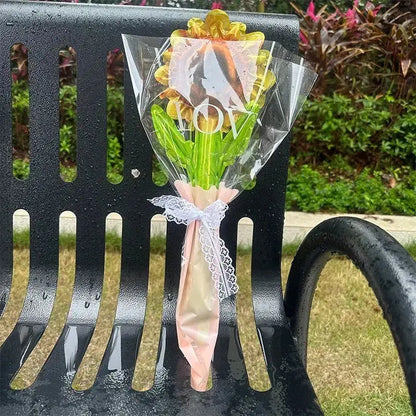 Large Wide Neck Transparent Bobo Balloon Flower Bouquet Doll Snack AliExpress
