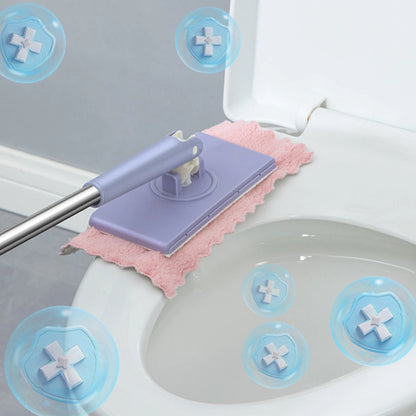 Quick Clean: Mini Mop with Swappable Cloths