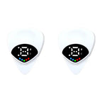 2-in-1 Guitar Picks Tuner Digital Electronic Tuner Acoustic Guitar Tuner for Acoustic Electric Guitar Bass Mandolin PRO Club Global Store