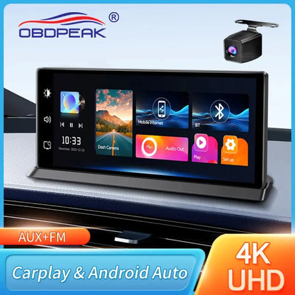View details for K2 Pro 11.3" Car DVR 4K Camera Wireless Carplay Android auto Ai Screen