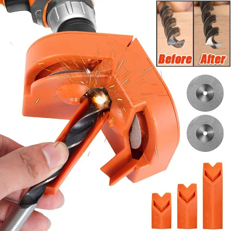 SharpPro™ Drill Bit Sharpener 🔧 — Restore Bits in Seconds