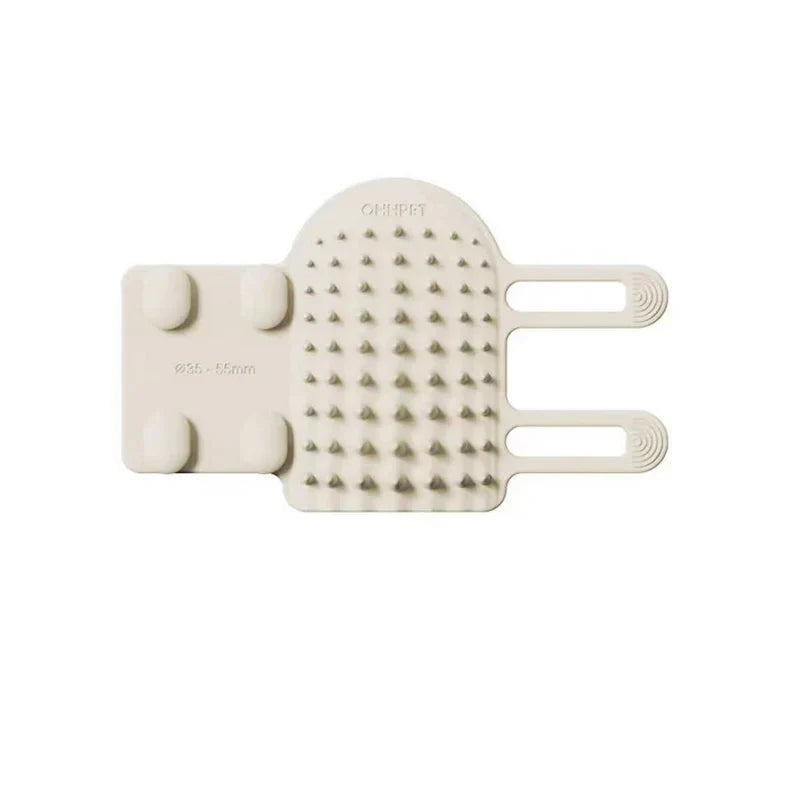Pet Cat Hair Removal Massage Comb: Self-Cleaning Wall Corner Cat Scratcher Brush for Grooming HOMEPRO GLOBAL Store