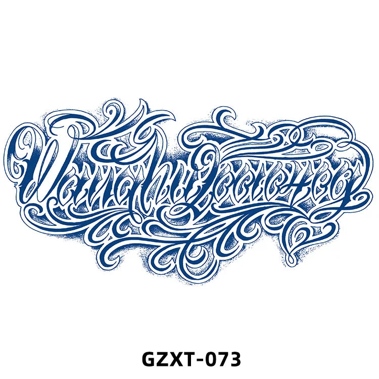 New Wholesale Juice Chest Stickers Tattoo Herbal Semi-permanent Back Tatoo Wings Tattoo Stickpaper WAM-girl Store Store