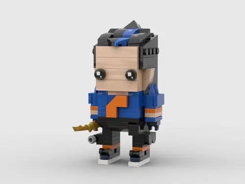 Neon LEGO Compatible Block Sets - VALORANT Characters