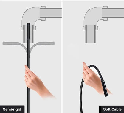 Type-C Android USB Endoscope Camera – 7.0mm Hard Cable Inspection Mini Camera for PC and Android Phones Stone's Store