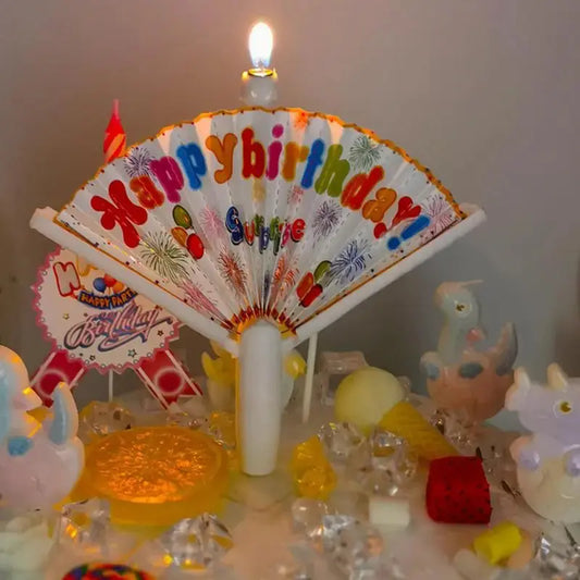 FanFlame – A Birthday Candle with a Twist! Yolo Decoration Store