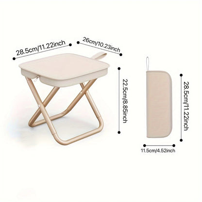 GlamGo Stool – Fold. Carry. Sit Pretty. Shop1104695203 Store